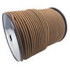 8mm Brown Polypropylene Braided Poly Rope Cord x 30 Metre Strong String