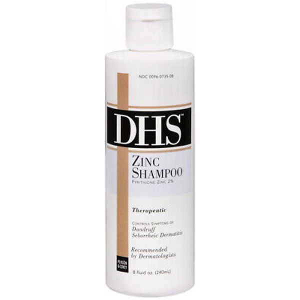 DHS ZINC SHAMPOO 8OZ
