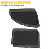 4PCS Car Front Rear Window Screen Mesh Sun Shade Cover Windshield Sunshade Visor