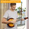Mandolin Tuning Pegs, Mandolin Machine Metal Heads String Tuning Pegs Button 4L4R Mandolin Accessory