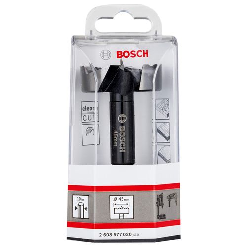 Bosch Professional Forstner Drill Bit (for Wood, Ø 45 mm, length 90 mm, drill accessories)