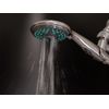 Dura Faucet Premium Brushed Satin Nickel 4-Function Handheld Shower Head
