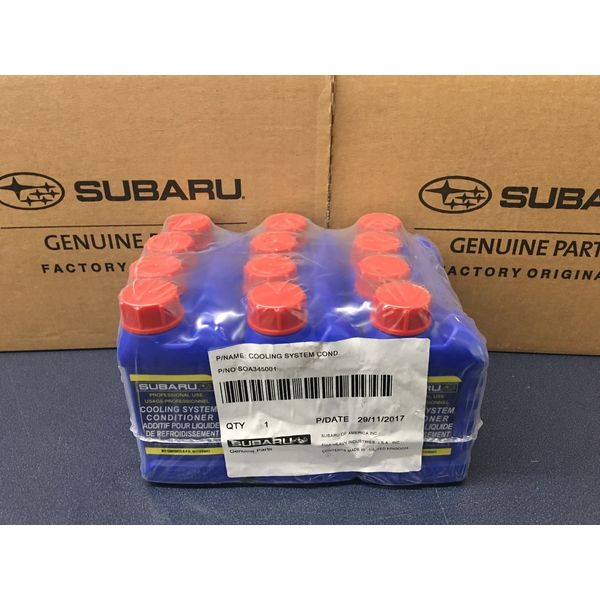 Genuine Subaru Cooling System Conditioner Coolant Head Gasket 12 Pack Case oem