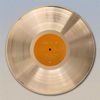 Adele "30" Gold LP Record wall art