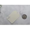Personalized Baptism Tags with Thank You - 12pc (Cream)
