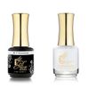 IGel Duo Nail Lacquer + Gel Polish Matching Color Set - #17 STONEWASHED