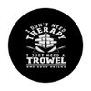 Bricklayer I Don't Need Therapy Trowel Bricks PopSockets Adhesive PopGrip