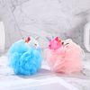 Lurrose 2pcs Unicorn Shower Loofah Exfoliating Mesh Shower Ball Pouf Kids Bath Sponge Body Cleaner Deep Cleaning Loofah Bath Sponge