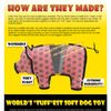 Tuffy No Stuff Ultimate Ring Paw, Red