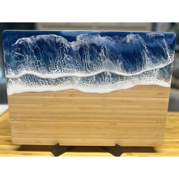 Ocean Waves Design Charcuterie Boards