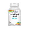 Solaray Pantothenic Acid 500mg | 100 VegCaps