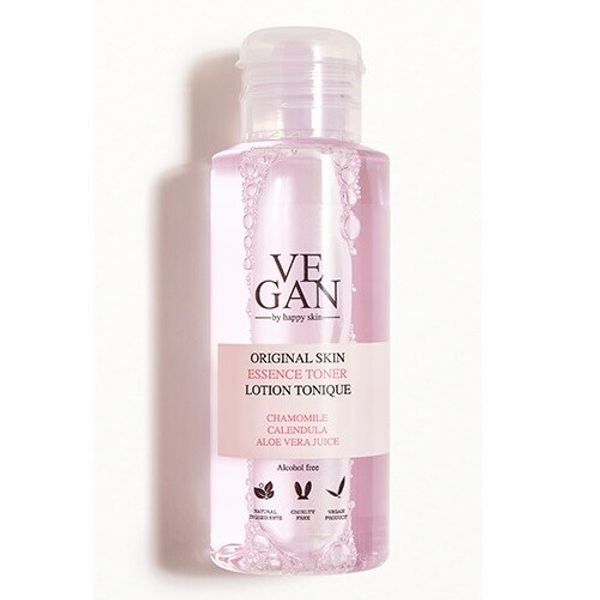 VEGAN BY HAPPY SKIN ORIGINAL SKIN ESSENCE TONER,100ml FULL SIZE NEW