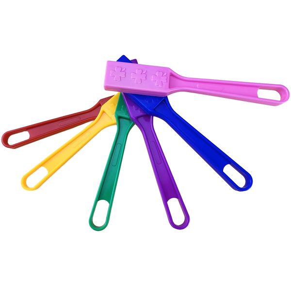 Magnetic Bingo Wands 7.5" with Magnet Bar Science Educational Supplies 6 Colors Collect Tool for Paper Clips, Nails, Screws, Pins, Sewing Needles and Studs