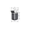 Bosch N2844 - Diesel Filter Car