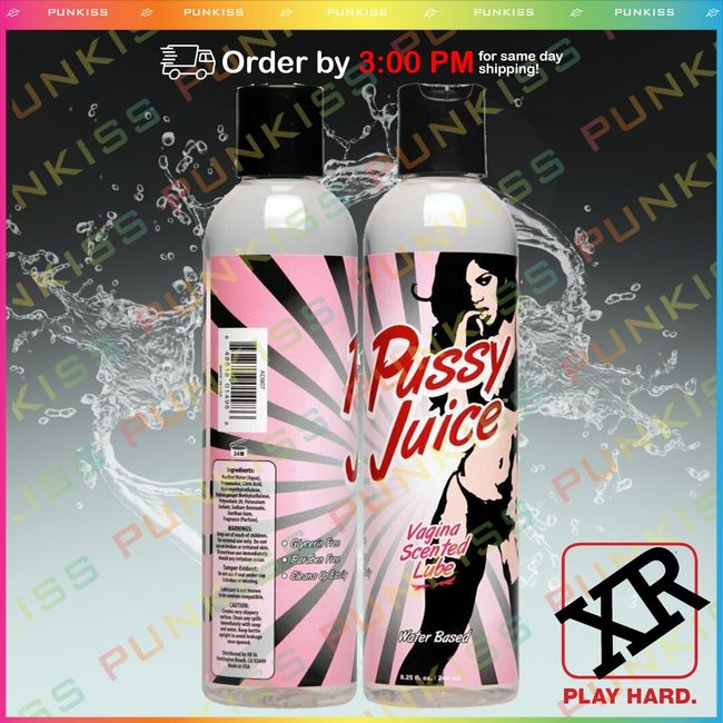 Pussy Juice Vaginal Scented Lube💋Real Natural Feel Wet Personal Water Lubricant