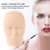 Keup Practice Mannequin, Silicone Easy To Use Rubber Mannequin for Beauty Center for Practice Face Massage