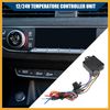 Partuto LED Display Digital Radiator Fans Controller Wiring Harness/Dual Relays/Durable / 1 pcs Replacement