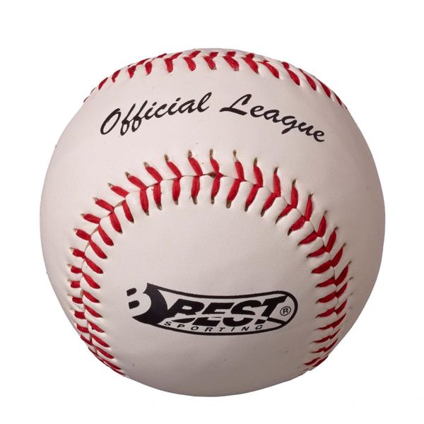 Best Sporting Baseball I Softball I 7 cm Training Baseball I Ball I Sport Baseball I Softbälle I Basebälle I Jugend Baseball Bälle Softball I Weiß (1 Stück)