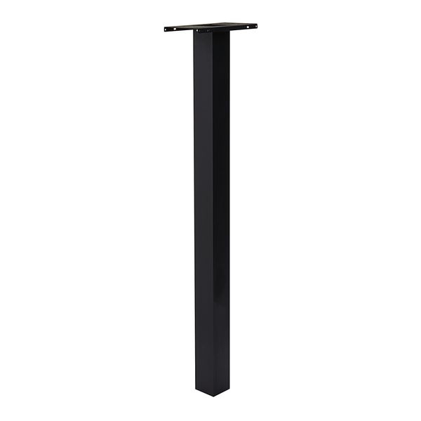 Gibraltar Mailboxes Brighton Galvanized Steel Black, Universal Mailbox Post, BP000B01