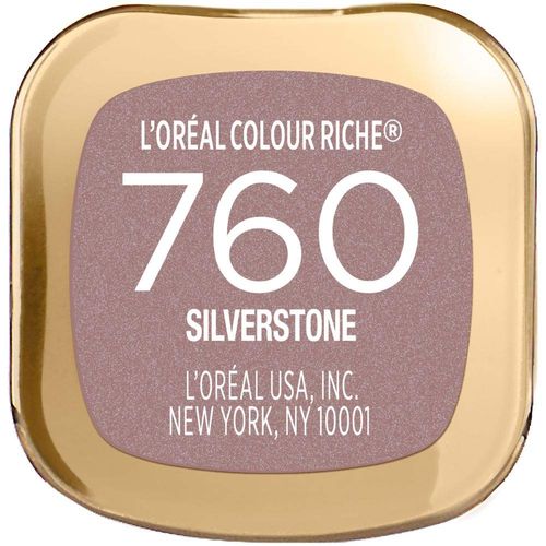 L’Oréal Paris Makeup Colour Riche Original Creamy, Hydrating Satin Lipstick, 760 Silverstone, 1 Count