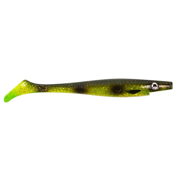 Strike Pro Pig Shad 20cm 134 / Olive Spotted Bullhead (2 pack)
