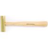 Grace USA 8 Ounce Brass Hammer, Gunsmith Tools & Accessories, Gun Care, Woodworking, Machinist, Mechanic, Made In USA