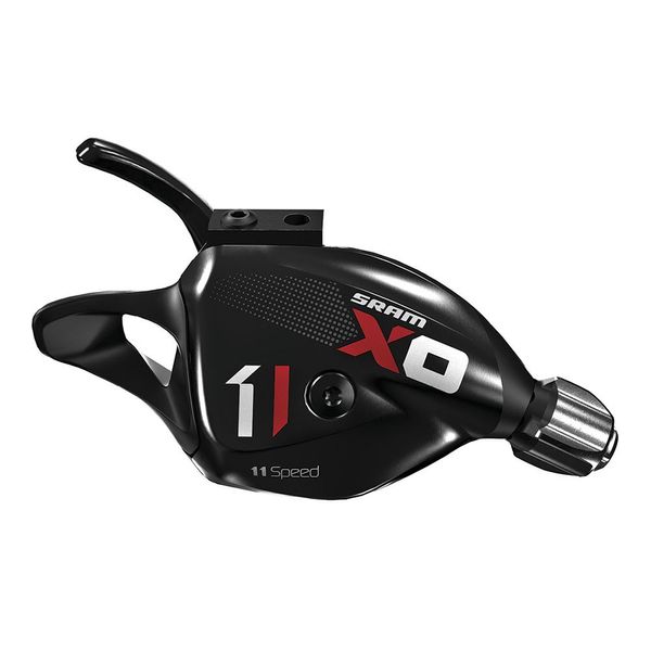 SRAM X01 11-Speed Trigger Shifter Includes Handlebar Clamp Black with Red and White logo with Cable, Housing Sold Separately