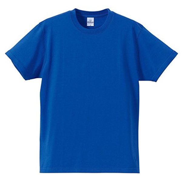 Daily necessities Short Sleeve T-shirt CB5806 Royal Blue M Size [Set of 5]