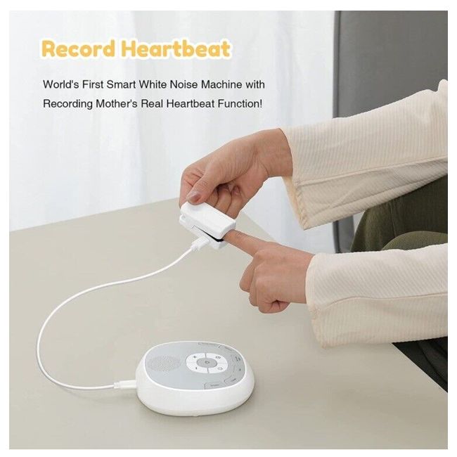 White Noise Machine, Sound Machine Baby, Finger Input