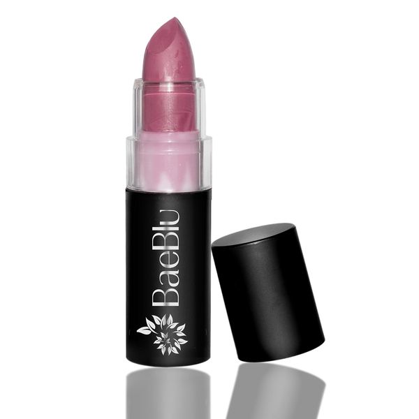 BaeBlu Organic Lipstick 100% Natural Hydrating Antioxidant-Rich, Made in USA, Sweet Pea