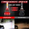 4 Side 9005 LED Headlight Super Bright Bulbs Kit White 6000K High/Low Beam 2PCS