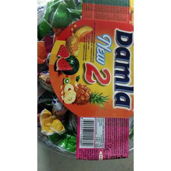 Damla New 2 Soft Candy with fruit -Assortment