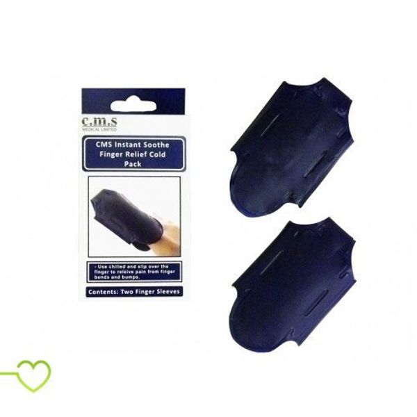 CMS Instant Soothe Reusable Finger Relief Twin Cold Pack