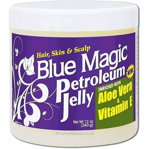 Blue Magic Petroleum Jelly Aloe Vera & Vitamin E 12oz