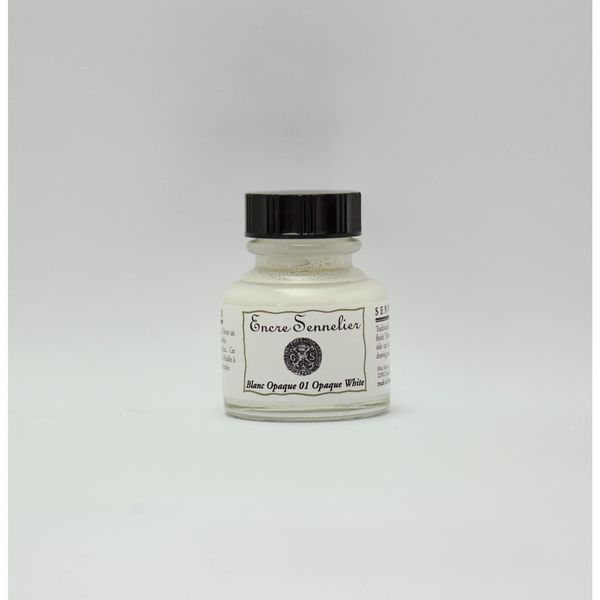Sennelier Drawing Ink, 30ml, Opaque White