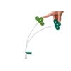 Pet Cat Handmade Pine Cat Wand Interactive Toy with Bell Green