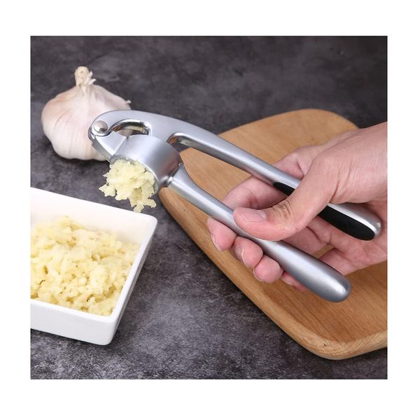 Garlic Press Crusher Squeezer Press Crusher Mincer Stainless Steel Kitchen Tool