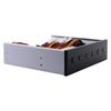 cablecc PW-020 6 Hard Disk Control System Intelligent Control Management System HDD SSD Power Switch with 5.25 CD-ROM Bay