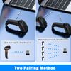 Symcode Wireless Handheld Barcode Scanner Versatile 2-in-1 (2.4Ghz Wireless+USB 2.0 Wired) 328 Feet Transmission Distance Rechargeable 1D Laser Automatic Bar Code Reader Scanner