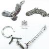 A.E.Williams Owl B Pewter Key Ring Made in England