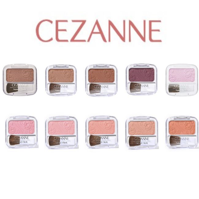 (Direct delivery from Japan) Cezanne Natural Cheek Blusher 4g 10 types