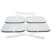 12ps white cloth electrode 1.5" x 1.5" for InTENSity Select Combo II TENS UNIT