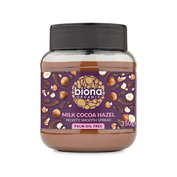 Biona Organic Milk Chocolate Hazelnut Spread 350g