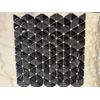 Black Triangle Matte and Glossy Mixed Mosaic Glass