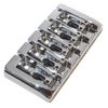Bass guitar bridge five string in chrome 19mm string spacing Jazz or precision bass