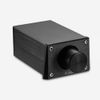 Douk Audio High Precision Passive Preamp Volume Controller HiFi Preamp (HiFi version, Black)