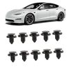 Push Type Retainers Clip, Push Rivets Car Clips High Temperature Resistant 10PCS for Tesla Model 3 Y