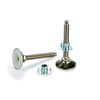 Highpoint T-Nut Cabinet/Furniture Levelers 4 Pack