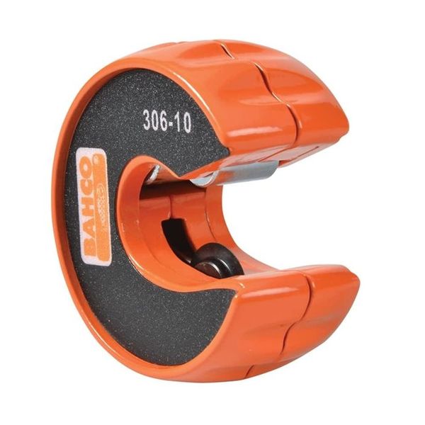 Bahco 306-10 Pipe Slice Tube Cutter, Black/Orange, 10 mm