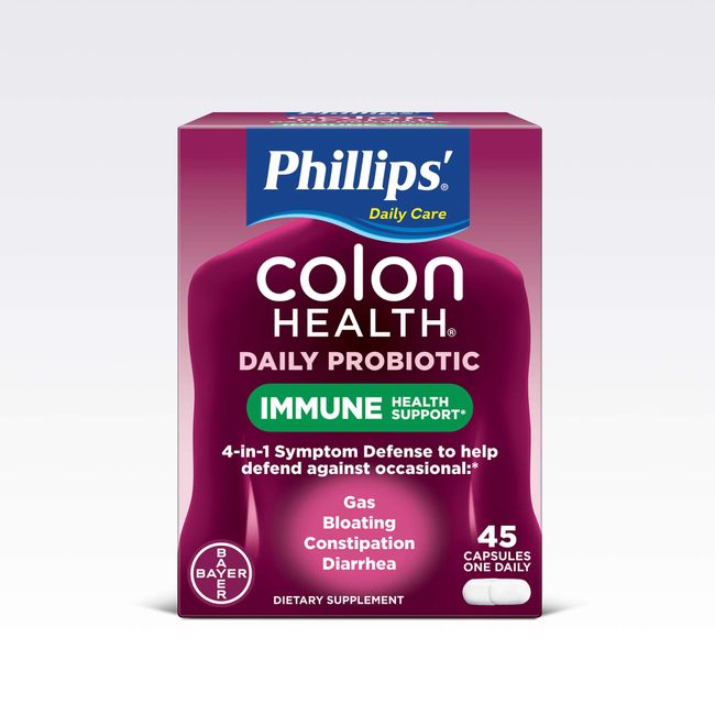 Phillips Colon Health, Probiotic Caps, 45 ct.